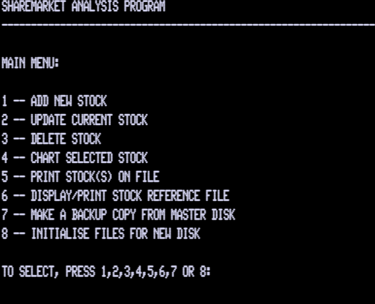 Screen shot